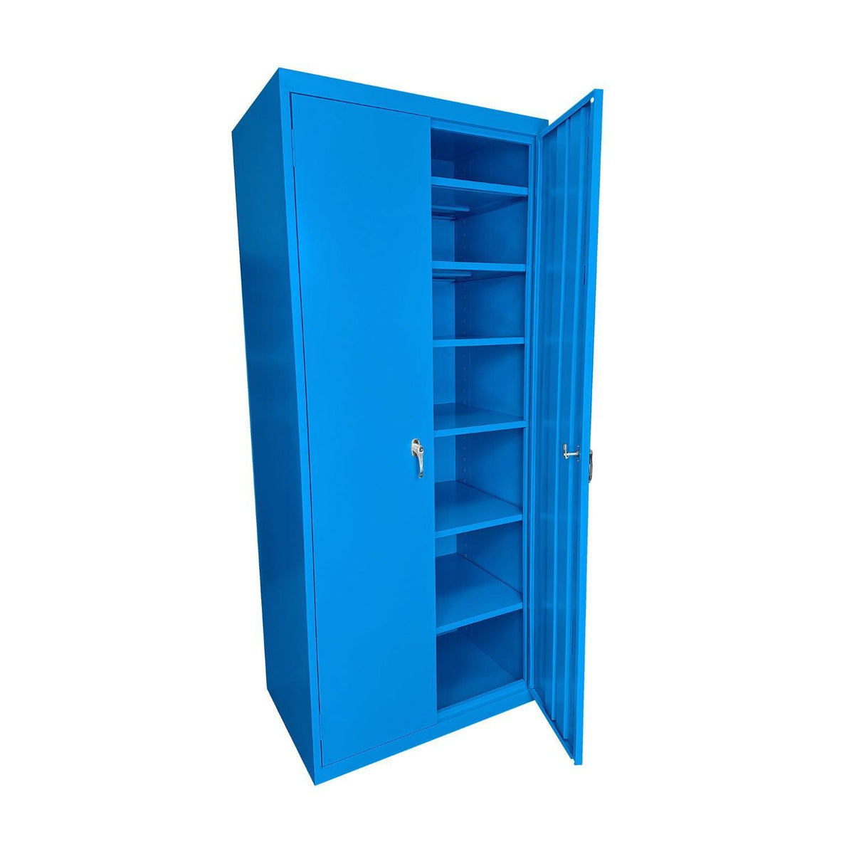 Herculite Metal Hi-Rise Storage Cabinet, 36" W x 18" D x 84" H