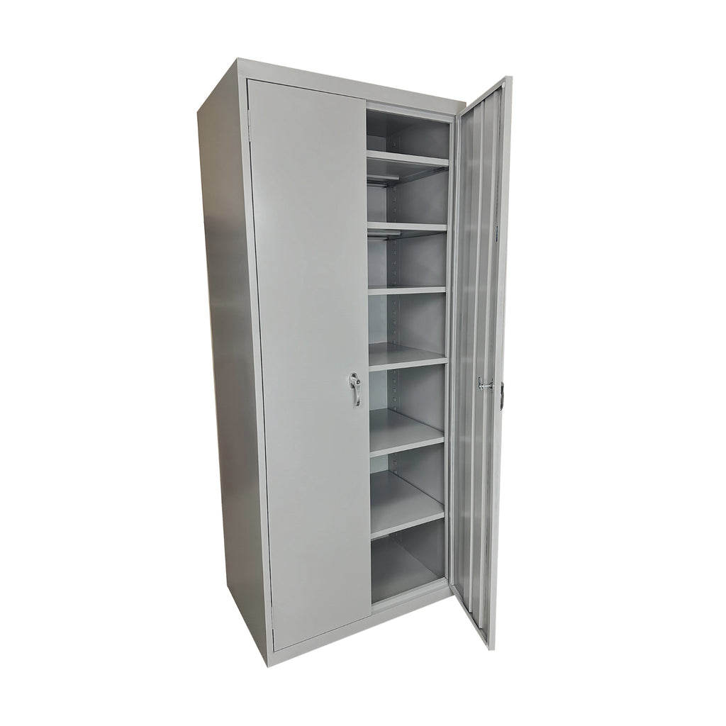 Herculite Metal Hi-Rise Storage Cabinet, 36