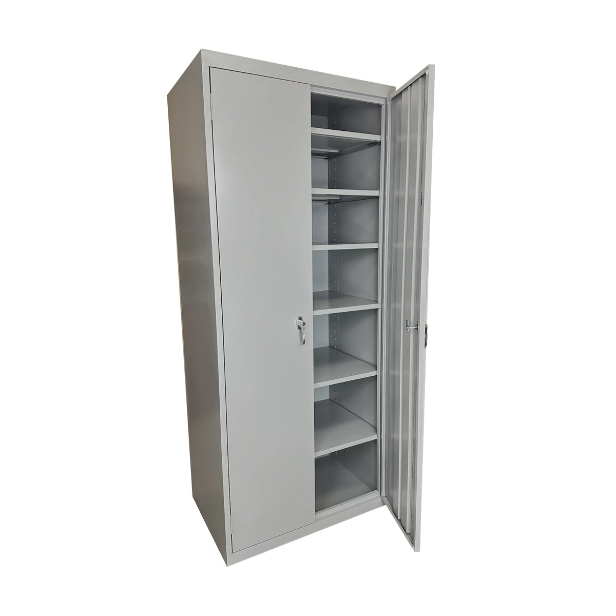 Herculite Metal Hi-Rise Storage Cabinet, 36" W x 18" D x 84" H