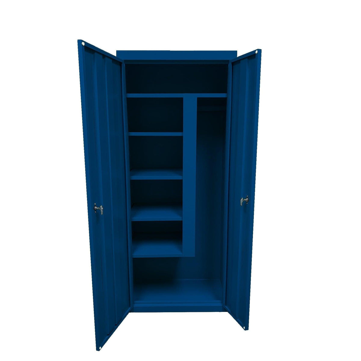 Herculite Metal Janitorial Cabinet, 30" W x 18" D x 72" H