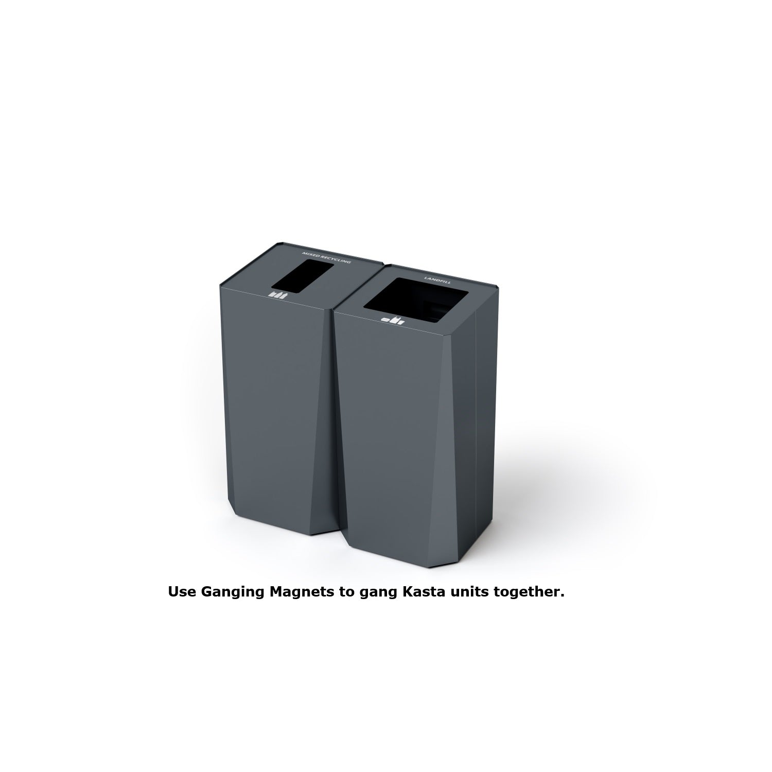 Set of 2 Magnets for Ganging KASTA Units Together