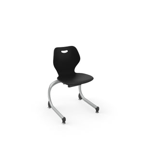 Intellect Wave Cantilever Stack Chair, 13" Seat Height, FREE SHIPPING