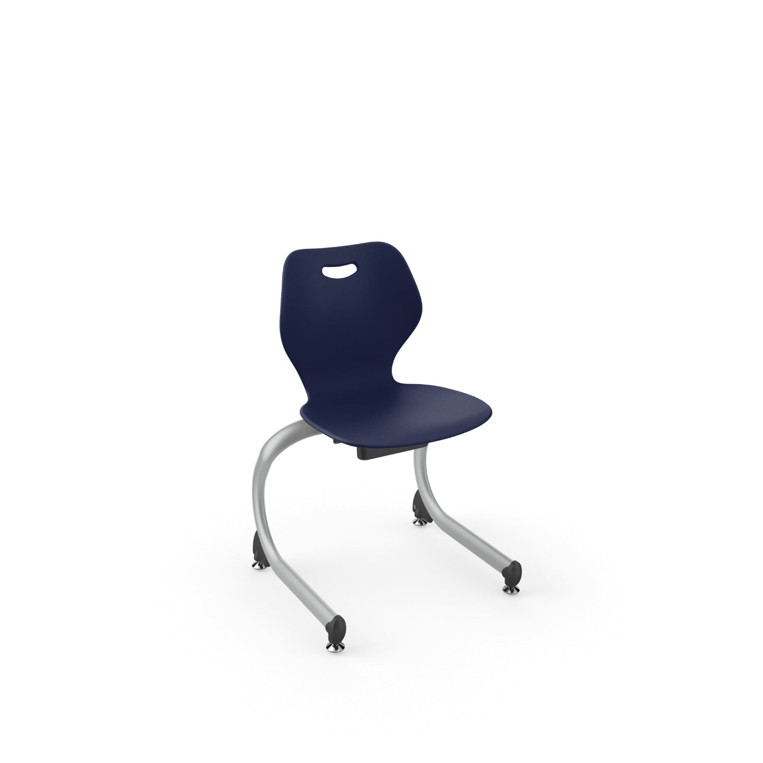 Intellect Wave Cantilever Stack Chair, 13" Seat Height, FREE SHIPPING