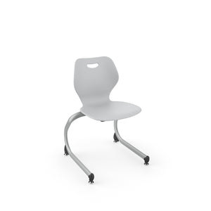 Intellect Wave Cantilever Stack Chair, 15" Seat Height, FREE SHIPPING