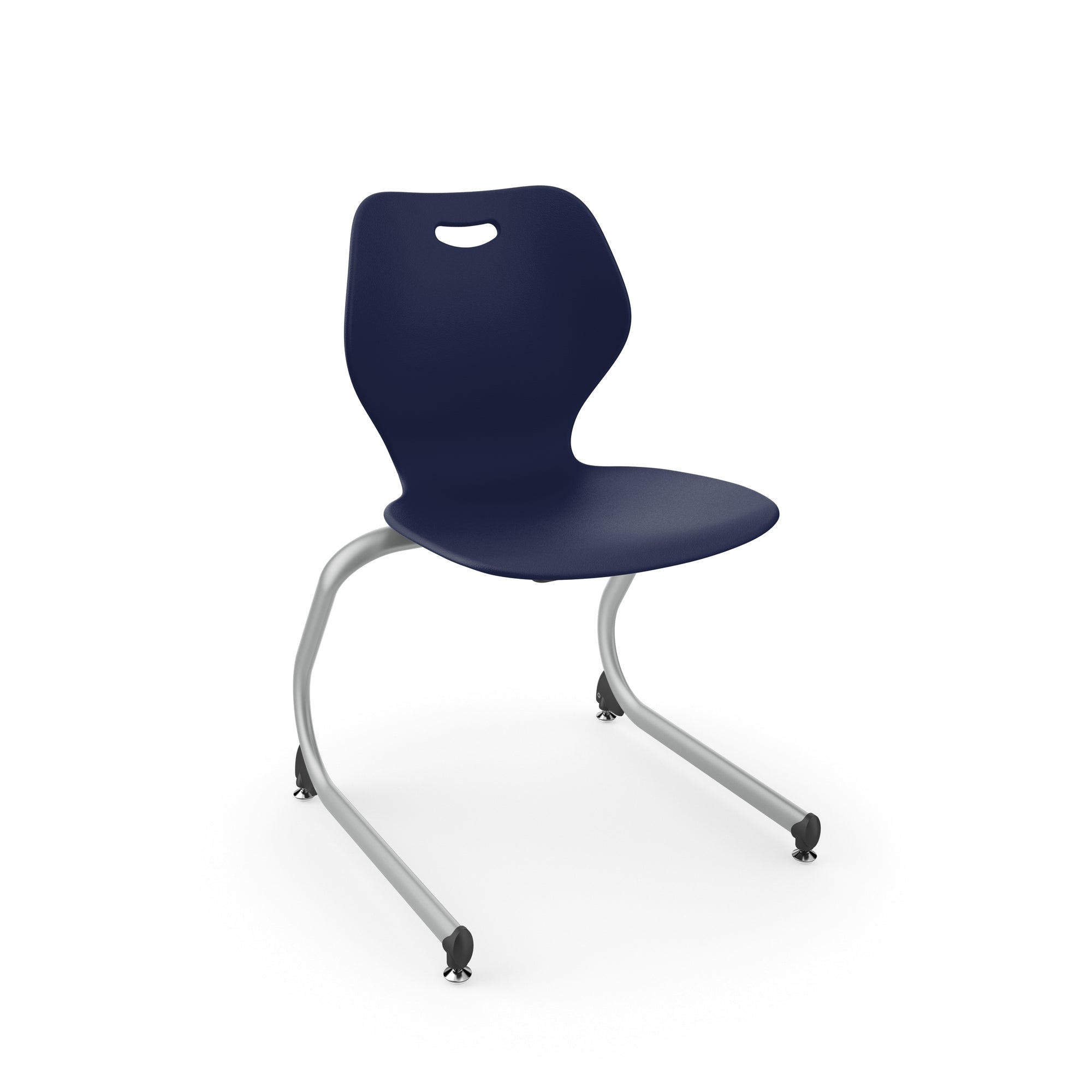 Intellect Wave Cantilever Stack Chair, 18" Seat Height FREE SHIPPING