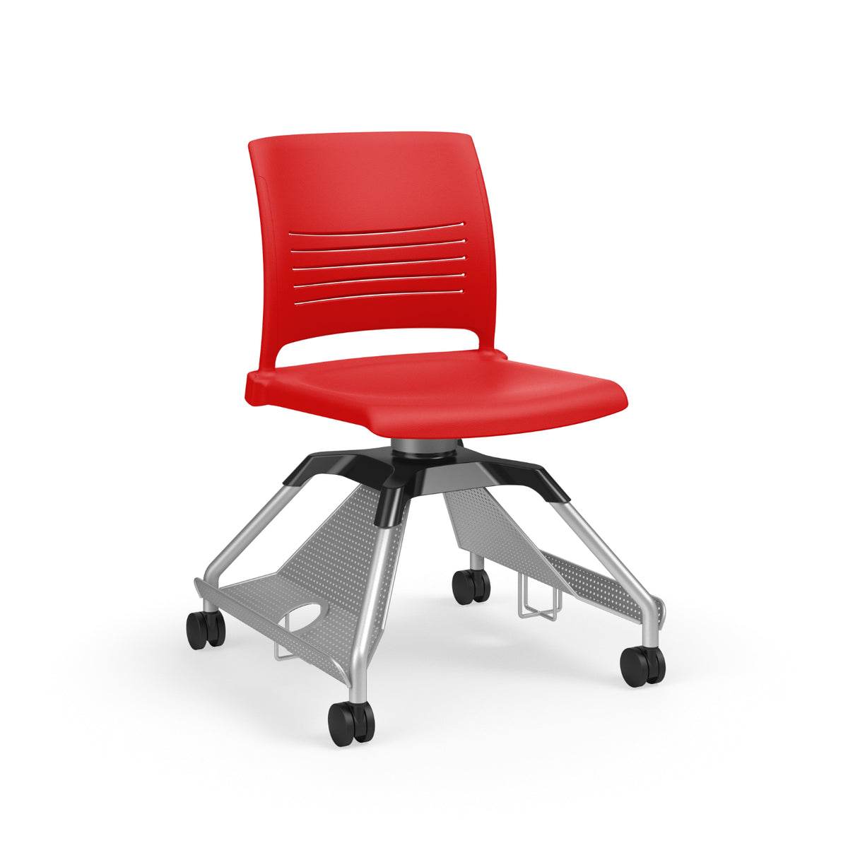 Learn2® Strive Mobile Seating with Cup Holder/Accessory Rack, Polypropylene Seat and Back, FREE SHIPPING