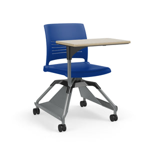 Learn2® Strive Mobile Seating with Laminate Worksurface, Accessory Rack, Polypropylene Seat and Back, FREE SHIPPING