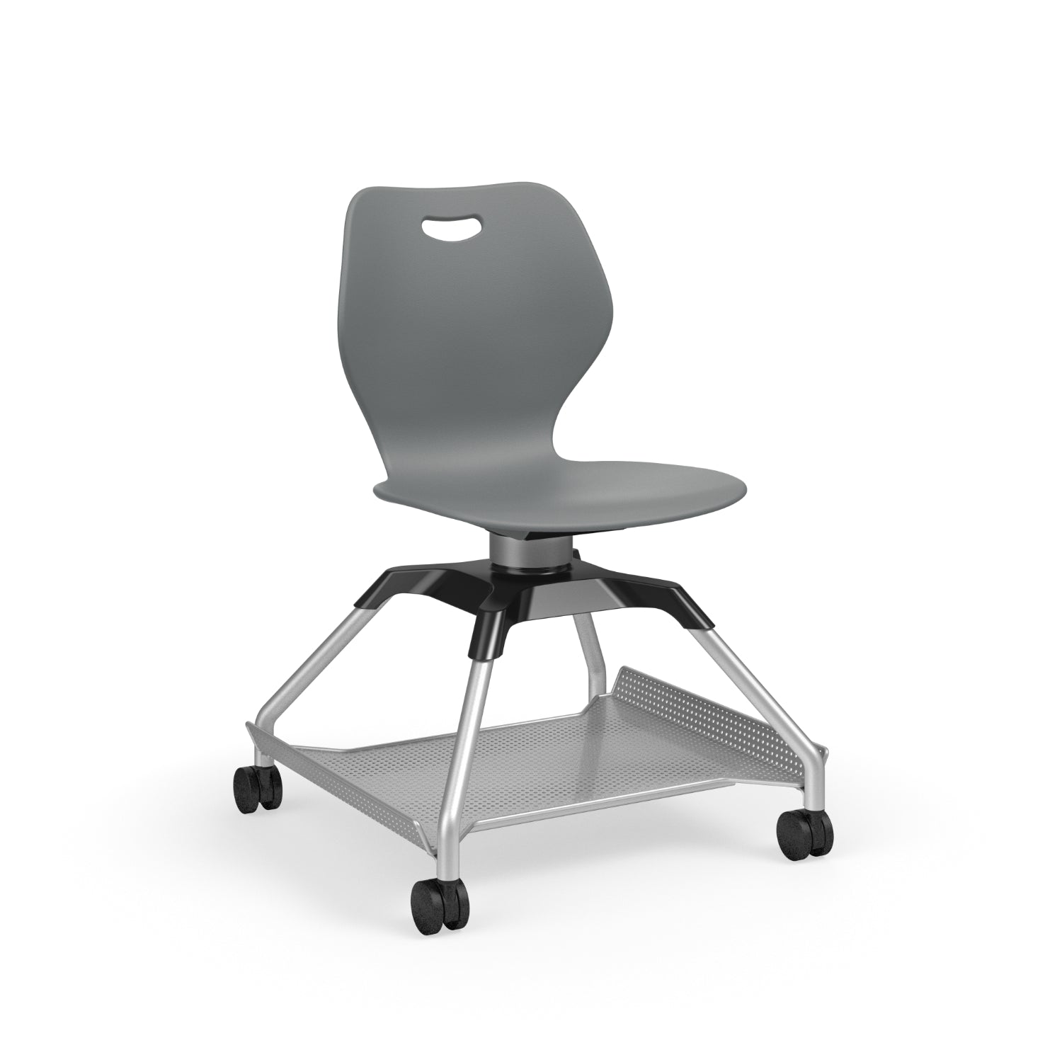 Learn2® Intellect Wave Mobile Seating with Flat Accessory Rack, Polypropylene Seat and Back, FREE SHIPPING