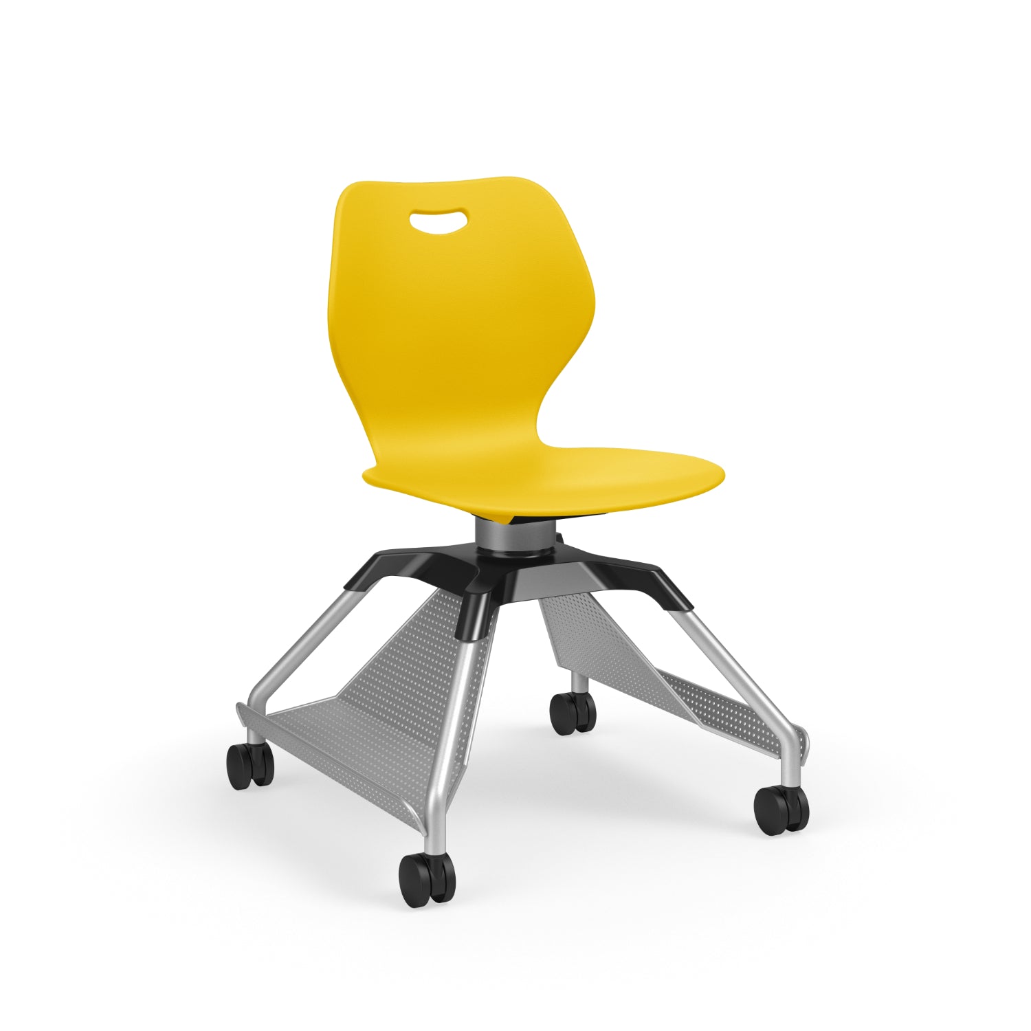 Learn2® Intellect Wave Mobile Seating with Accessory Rack, Polypropylene Seat and Back, FREE SHIPPING