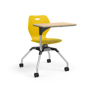 Learn2® Intellect Wave Mobile Seating with Laminate Worksurface, Polypropylene Seat and Back, FREE SHIPPING