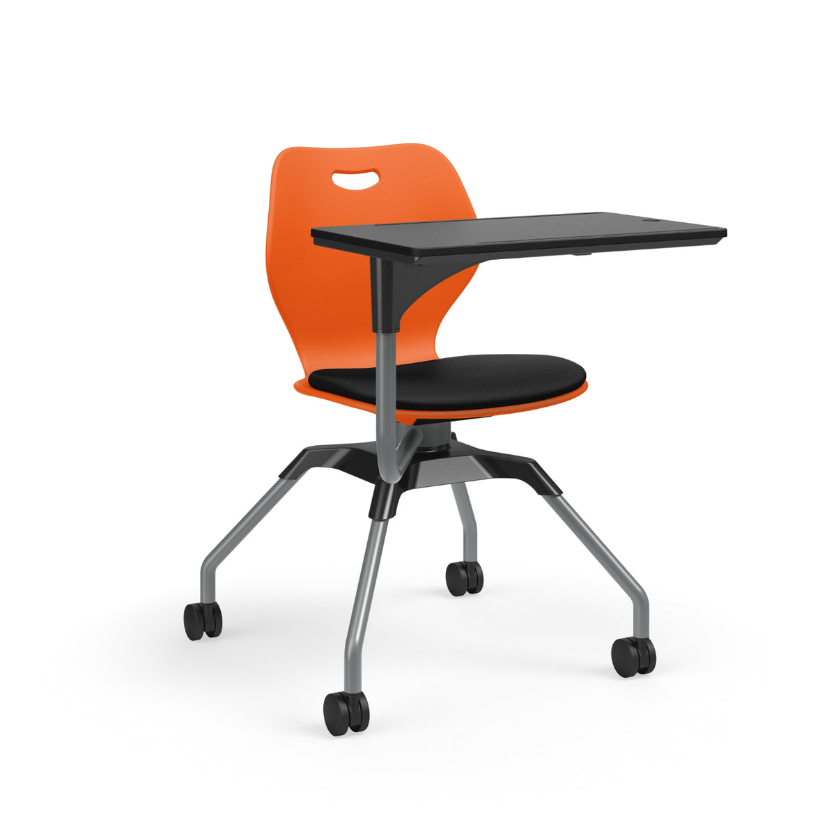 Learn2® Intellect Wave Mobile Seating with Plastic Worksurface, Upholstered Seat/Polypropylene Back, FREE SHIPPING
