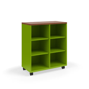 Ruckus Single-Faced Open Cubby Storage, 2 x 3 Cubbies, 36" W x 18" D x 42" H, FREE SHIPPING