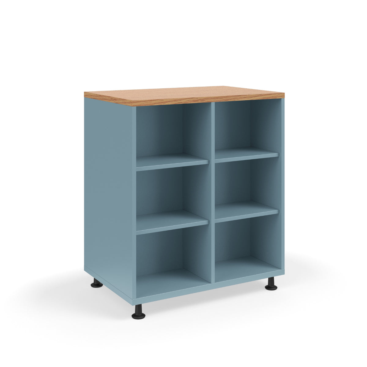 KI Ruckus Double-Faced Open Cubby Storage, 2x3 Open Cubbies, 36" W x 24" D x 42" H, FREE SHIPPING