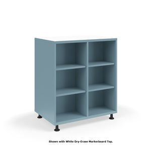 Ruckus Double-Faced Open Cubby Storage, 2x3 Open Cubbies, 36" W x 24" D x 42" H, FREE SHIPPING