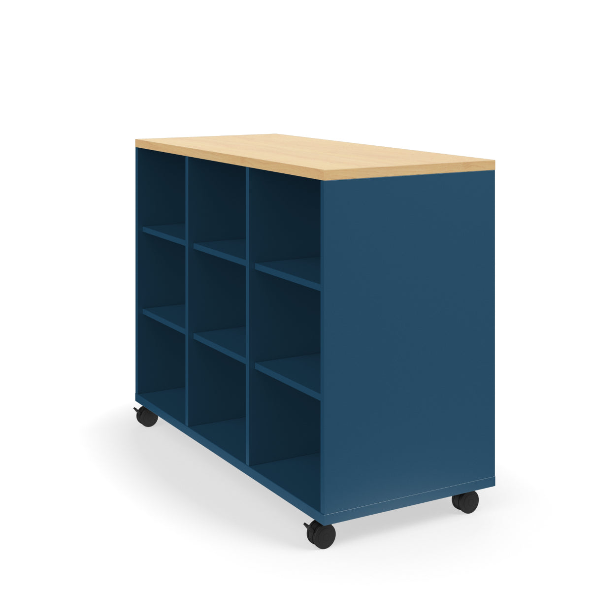 KI Ruckus Double-Faced Open Cubby Storage, 3 x 3 Cubbies, 54" W x 24" D x 36" H, FREE SHIPPING