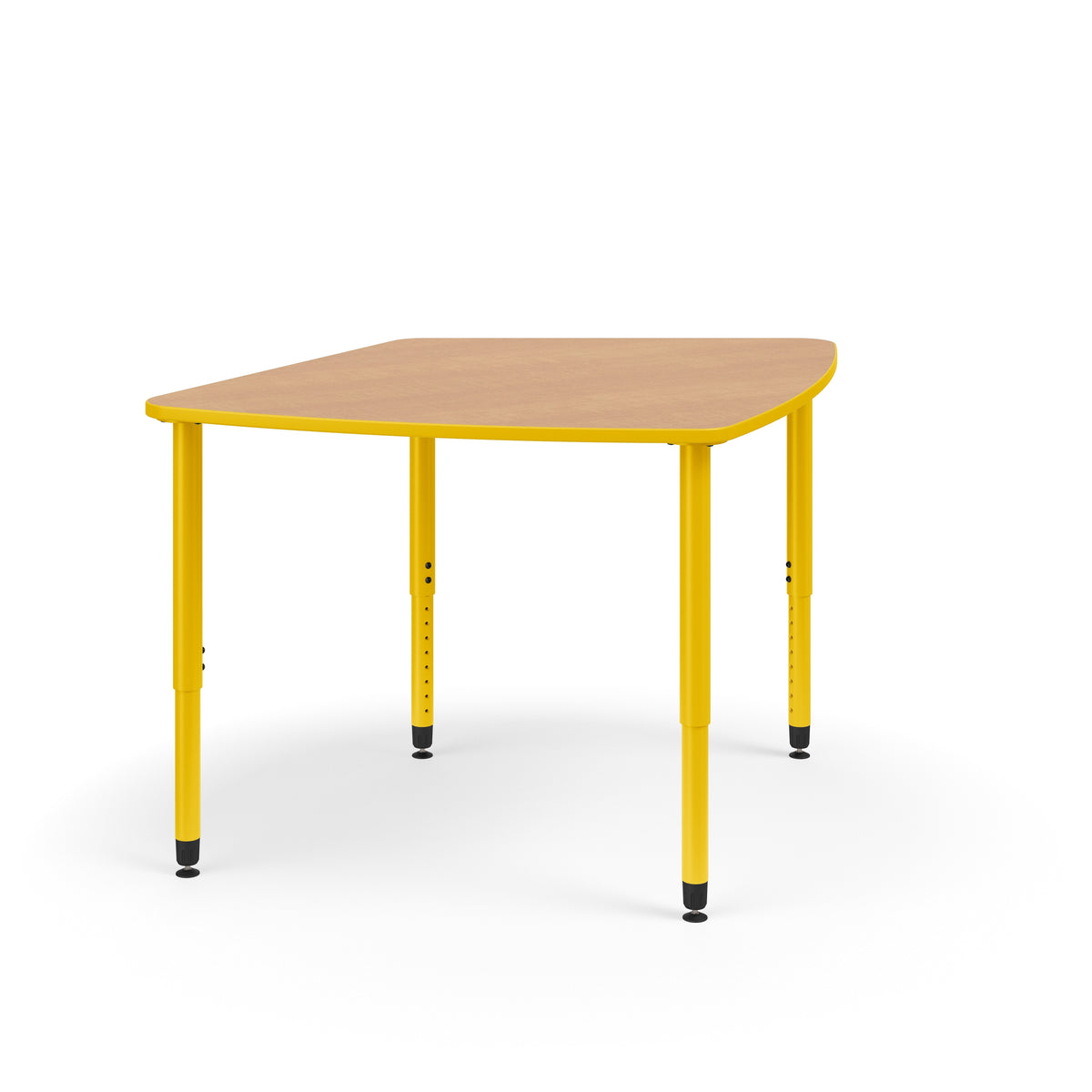 KI Ruckus Sitting Adjustable Height Diamond Activity Table with 1-1/4" Laminate Top, 20" - 33" H, FREE SHIPPING