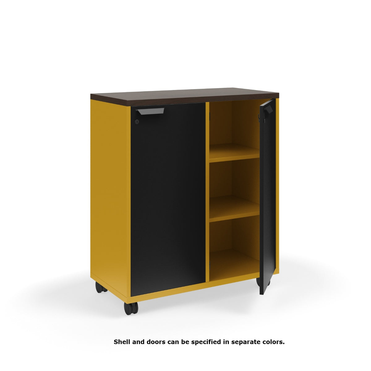 KI Ruckus Single-Faced Cubby Storage with Doors, Standard Key Lock, 2 x 3 Cubbies, 36" W x 18" D x 36" H, FREE SHIPPING