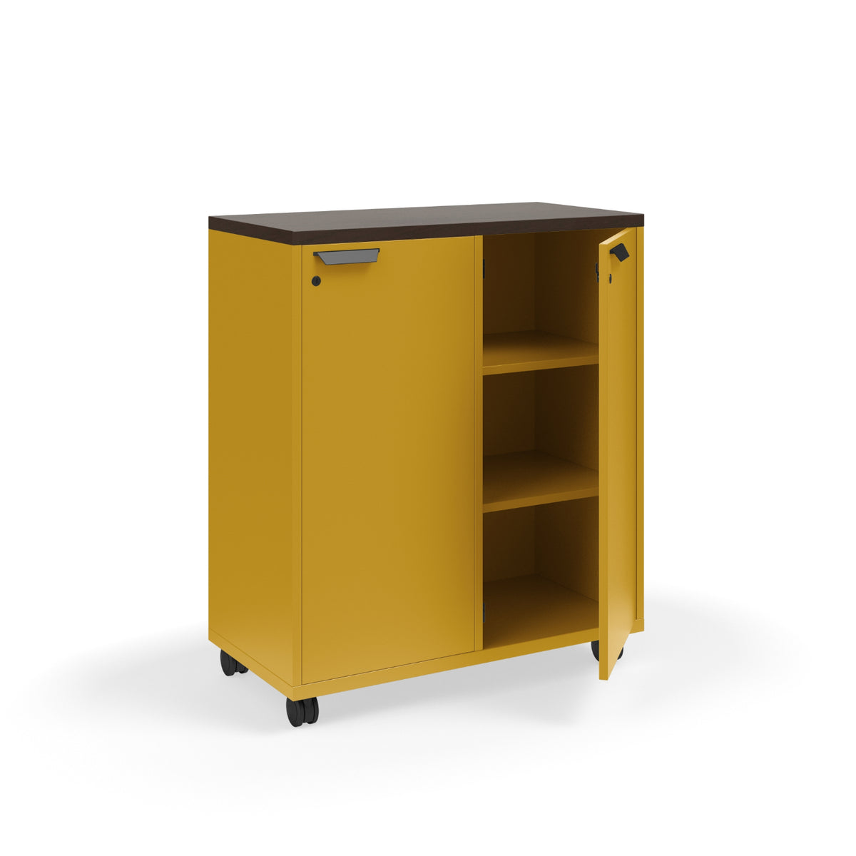 KI Ruckus Single-Faced Cubby Storage with Doors, Standard Key Lock, 2 x 3 Cubbies, 36" W x 18" D x 36" H, FREE SHIPPING