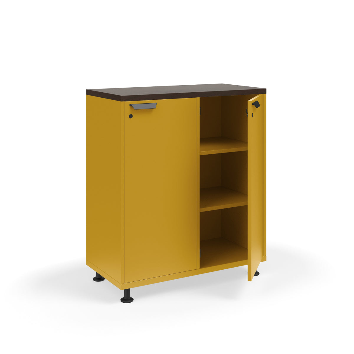 KI Ruckus Single-Faced Cubby Storage with Doors, Standard Key Lock, 2 x 3 Cubbies, 36" W x 18" D x 36" H, FREE SHIPPING