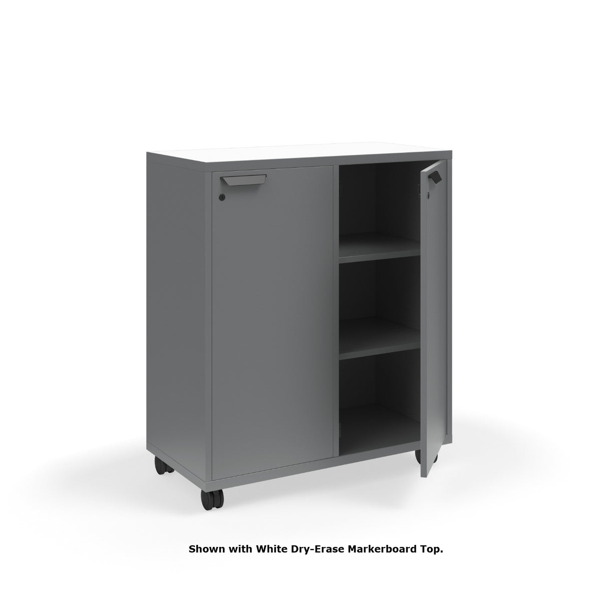 KI Ruckus Single-Faced Cubby Storage with Doors, Standard Key Lock, 2 x 3 Cubbies, 36" W x 18" D x 42" H, FREE SHIPPING