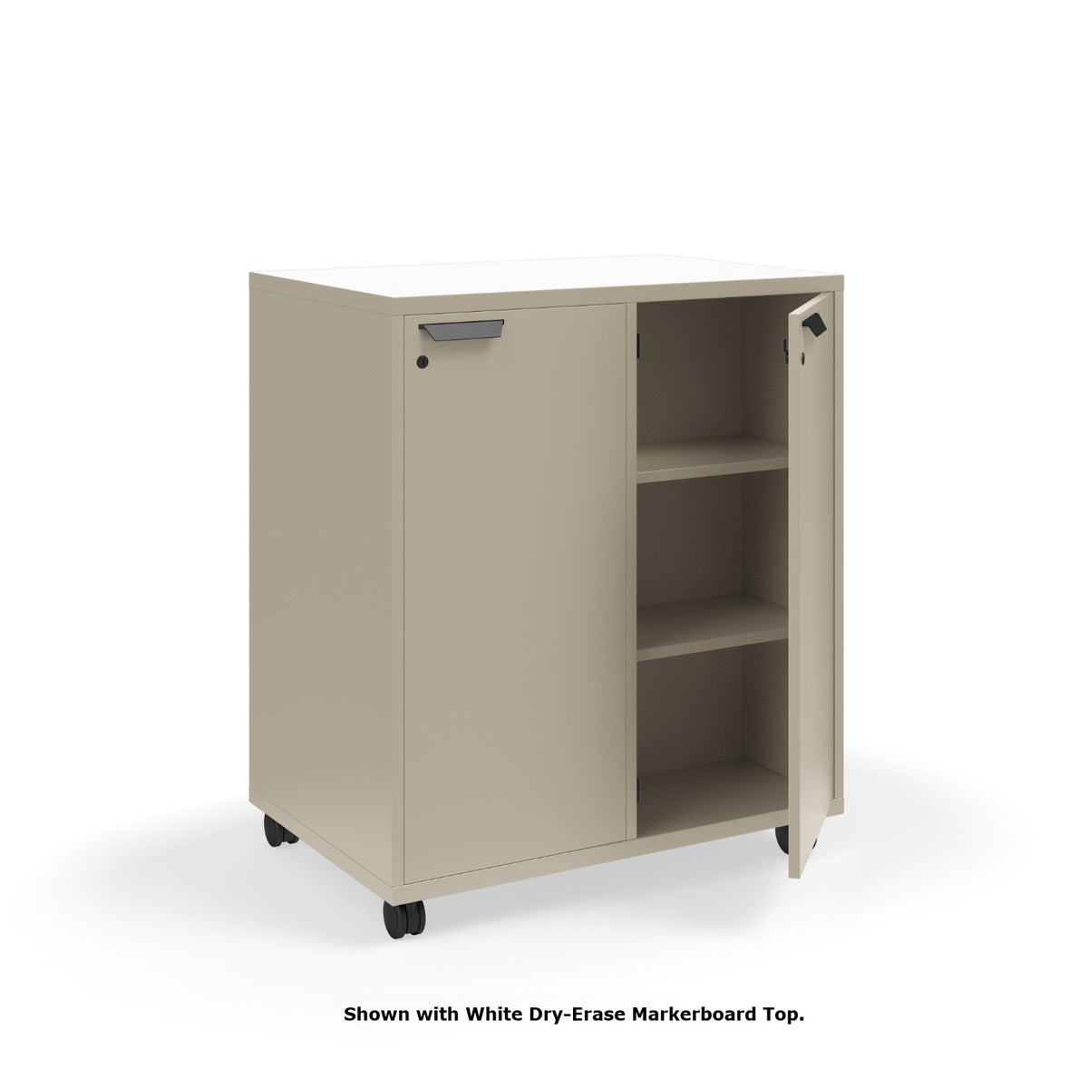 KI Ruckus Double-Faced Cubby Storage with Doors, Standard Key Lock, 2 x 3 Cubbies, 36" W x 24" D x 36" H, FREE SHIPPING