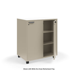 Ruckus Double-Faced Cubby Storage with Doors, Standard Key Lock, 2 x 3 Cubbies, 36" W x 24" D x 36" H, FREE SHIPPING