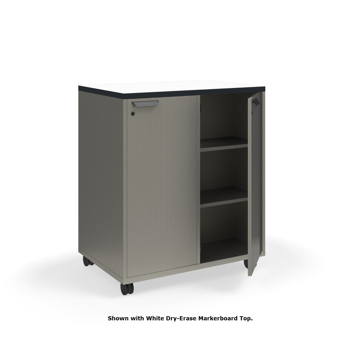 KI Ruckus Double-Faced Cubby Storage with Doors, Standard Key Lock, 2 x 3 Cubbies, 36" W x 24" D x 42" H, FREE SHIPPING