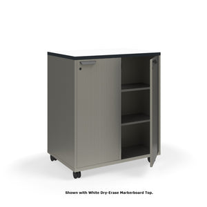 Ruckus Double-Faced Cubby Storage with Doors, Standard Key Lock, 2 x 3 Cubbies, 36" W x 24" D x 42" H, FREE SHIPPING