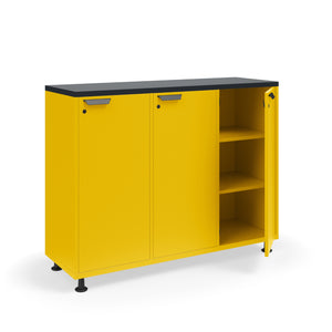 Ruckus Single-Faced Cubby Storage with Doors, Standard Key Lock, 3 x 3 Cubbies, 54" W x 18" D x 36" H, FREE SHIPPING