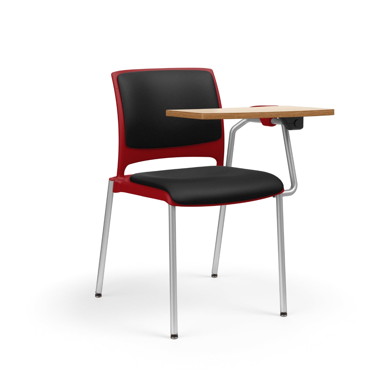 Strive 4-Leg ChangeUp Tablet Arm Chair with Glides, Upholstered Seat/Back, FREE SHIPPING