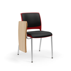 Strive 4-Leg ChangeUp Tablet Arm Chair with Glides, Upholstered Seat/Back, FREE SHIPPING