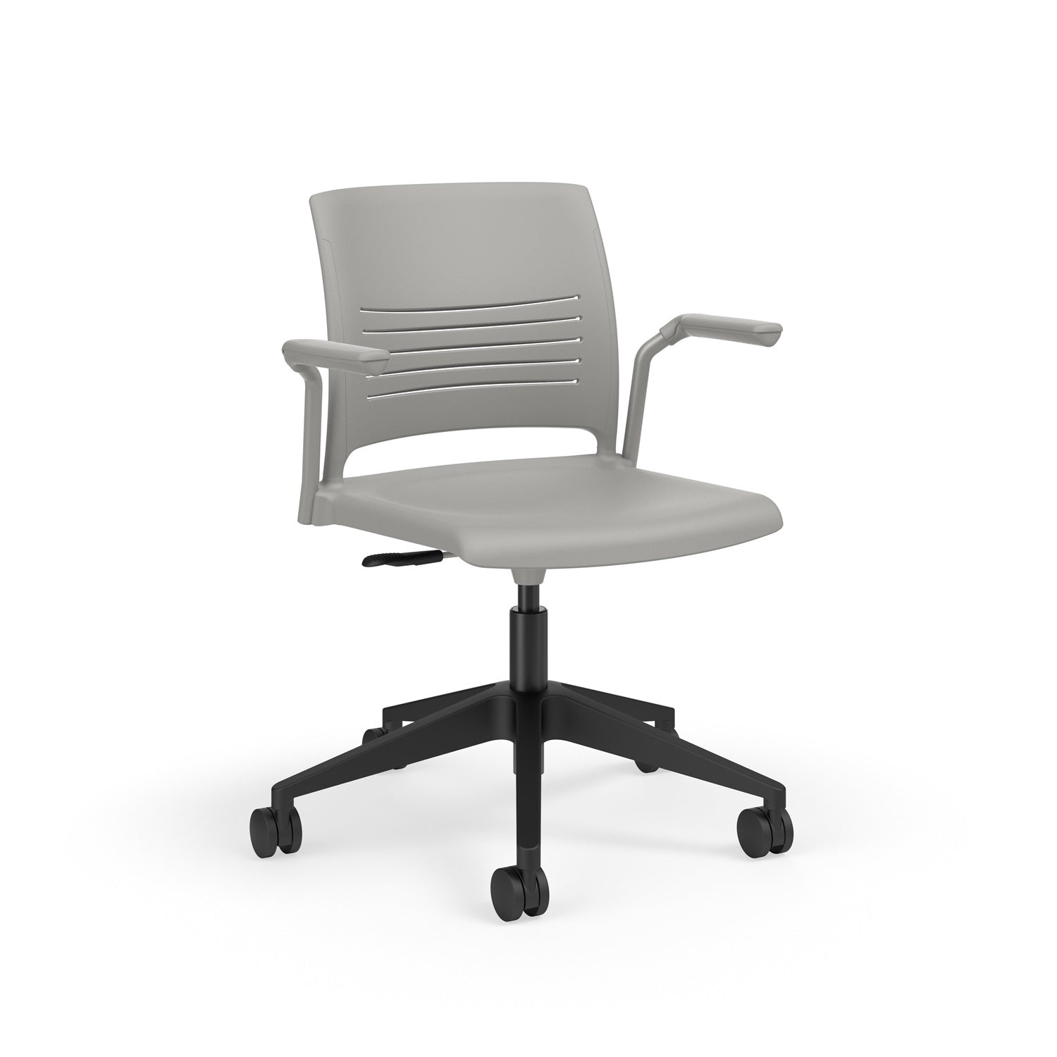 Strive Cantilever Arm Task Chair, Polypropylene Seat/Back, FREE SHIPPING