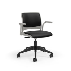 KI Strive Cantilever Arm Task Chair, Upholstered Seat/Back, FREE