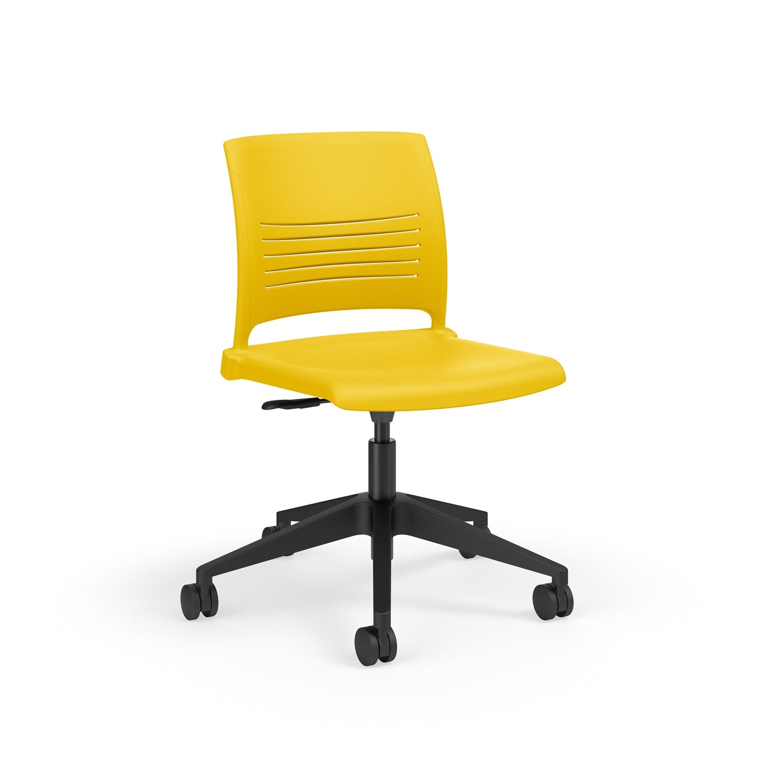 Strive Armless Task Chair, Polypropylene Seat/Back, FREE SHIPPING