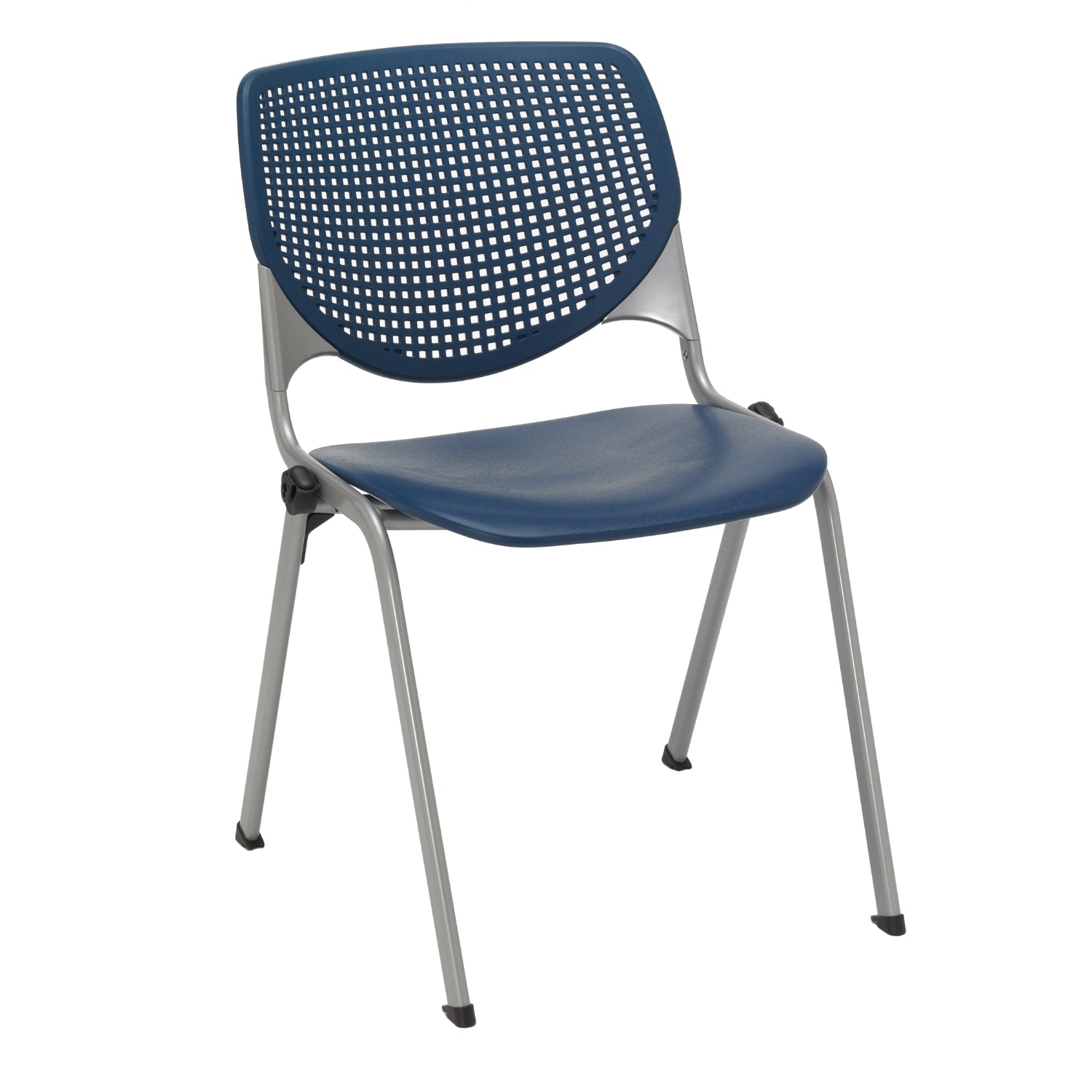 Kool Armless Multi-Purpose Stack Chair with Glides, Plastic Back and Seat