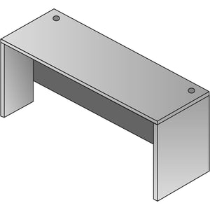 Lodi Desk Shell, 60" x 30" x 29" H