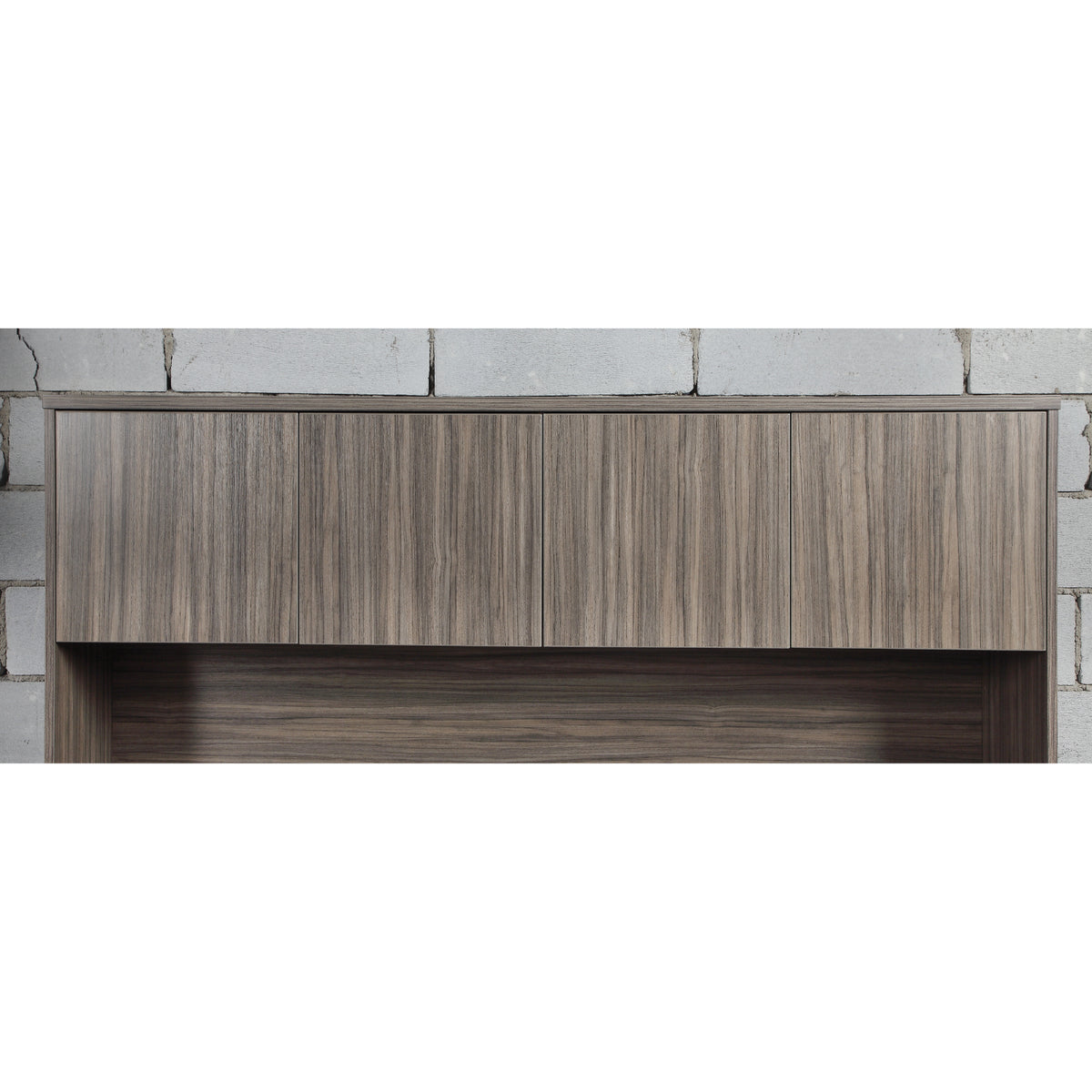 Lodi Overhead With Wood Doors , 71" x 14" x 36” H