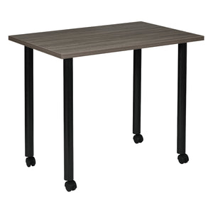 36" x 24" Mobile Post Leg Table