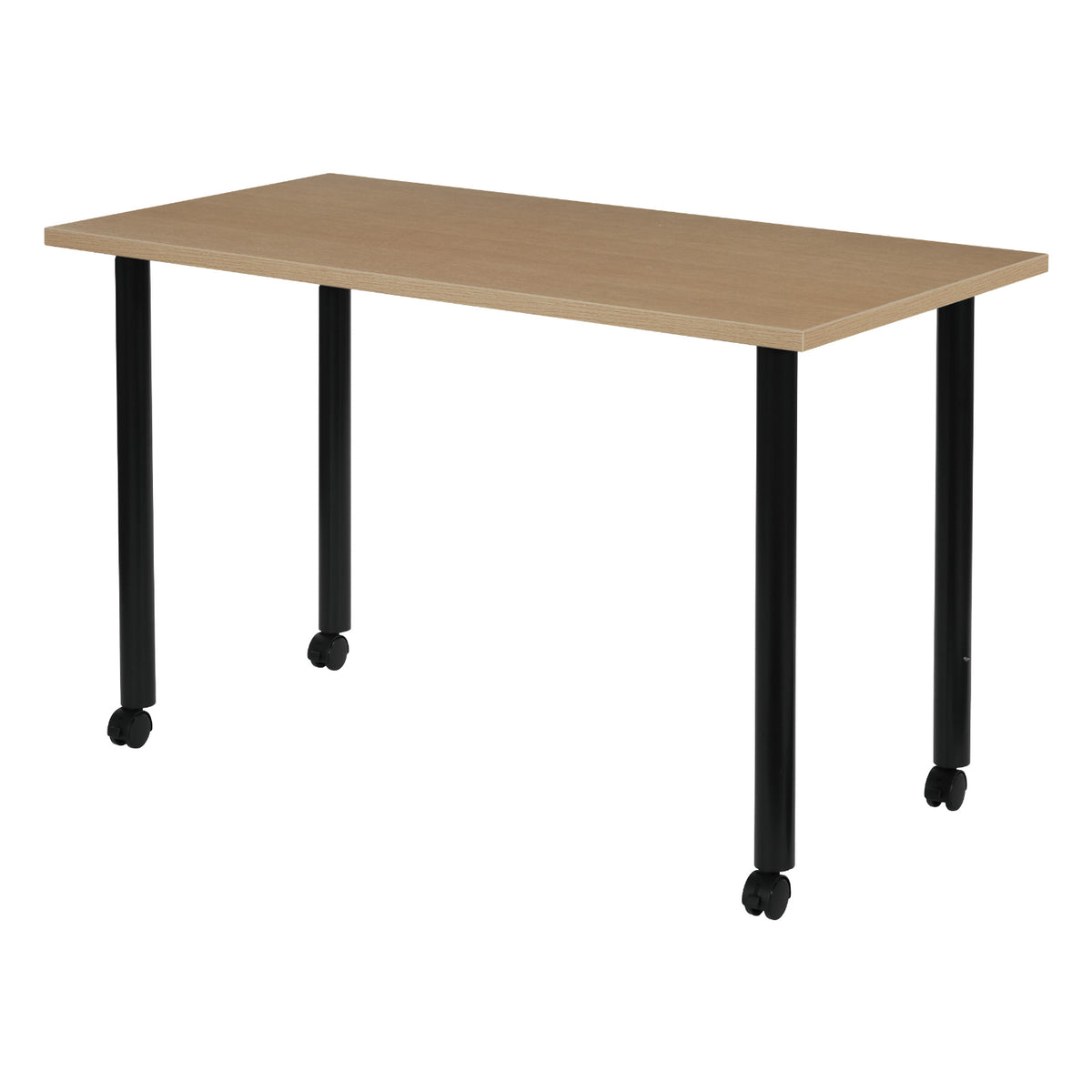 48" x 24" Mobile Post Leg Table