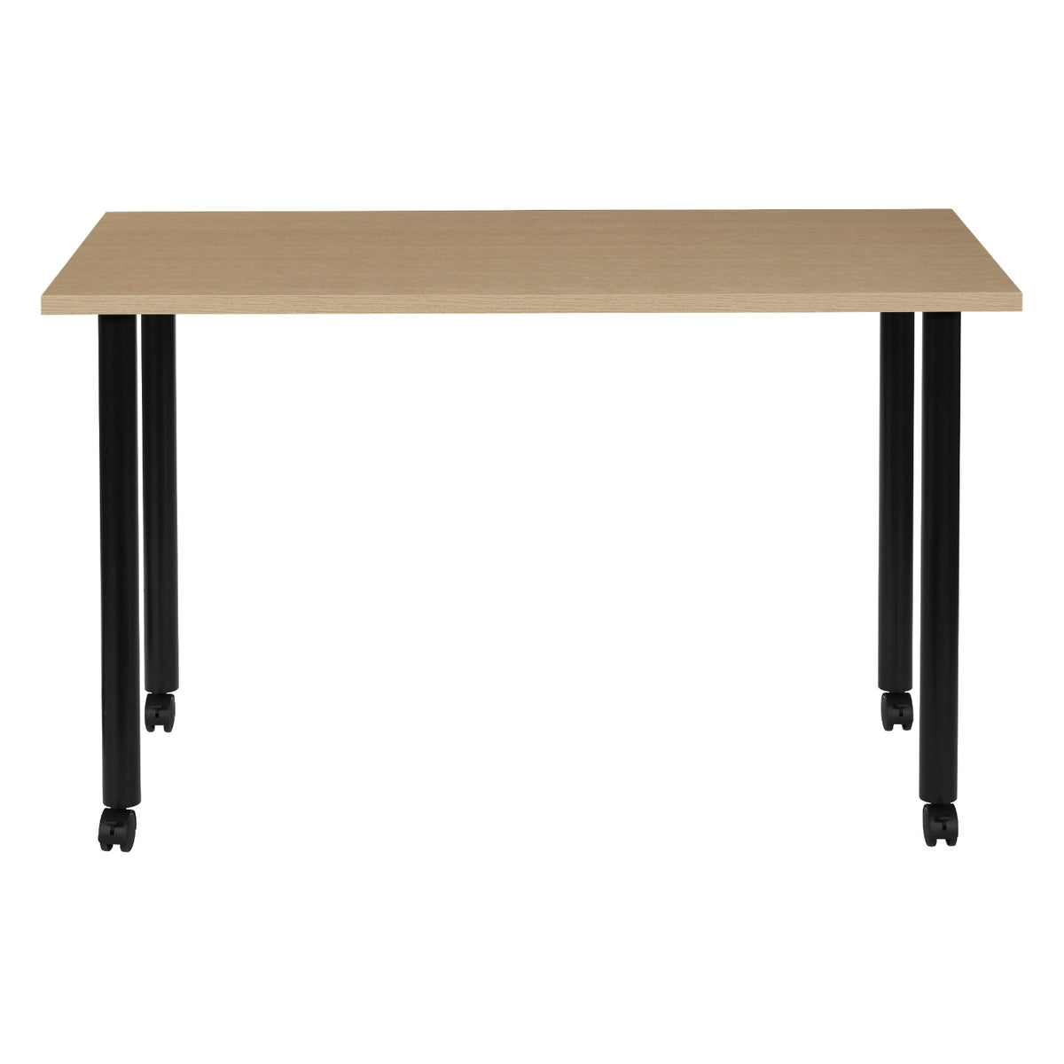 48" x 24" Mobile Post Leg Table