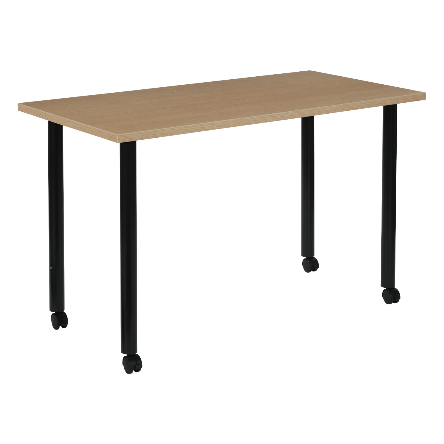 48" x 24" Mobile Post Leg Table