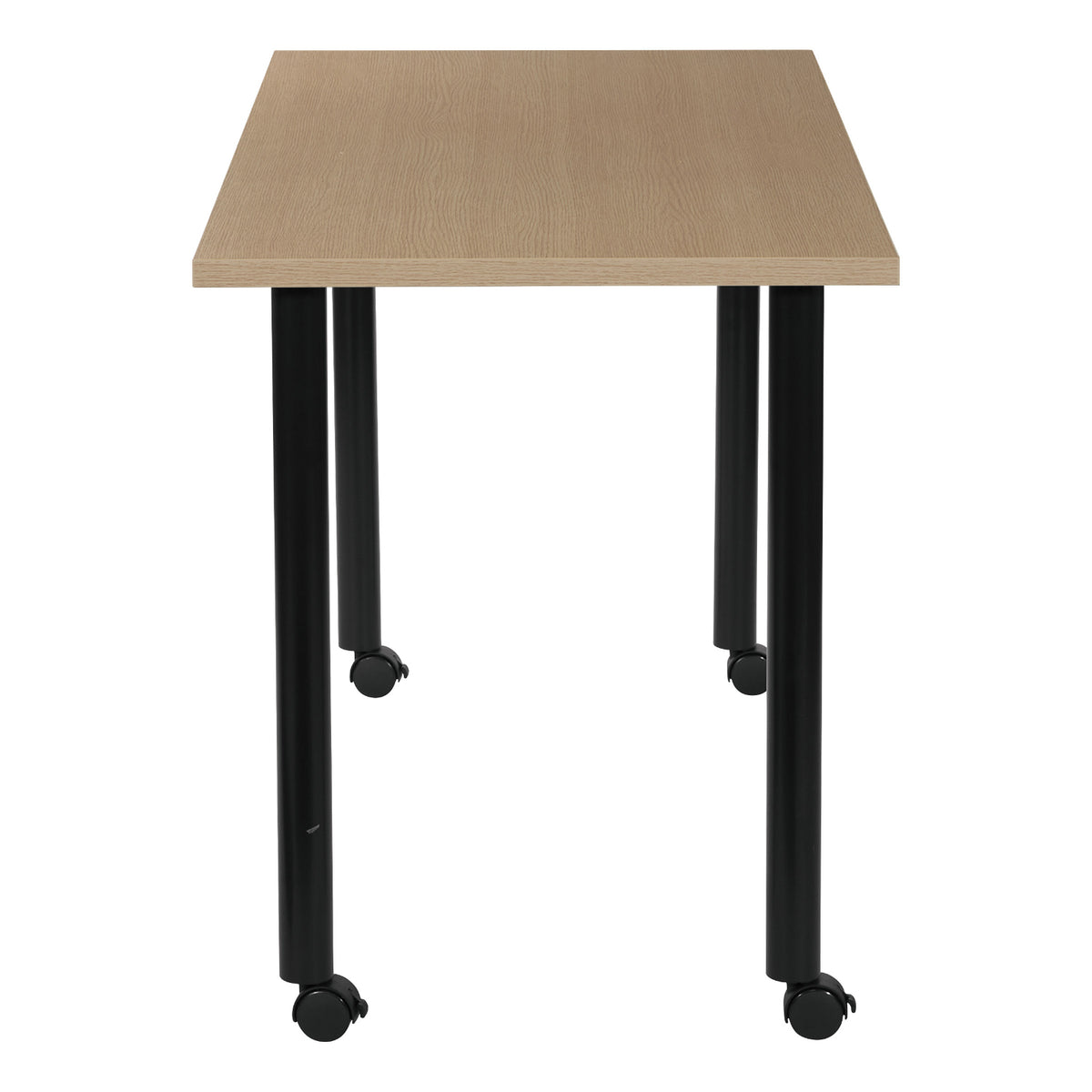 48" x 24" Mobile Post Leg Table