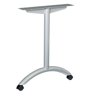 T-Arc Legs with Casters for PWS and 842 Series 24" and 30" Deep Tops, 2-pack