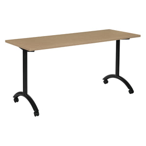 60" x 24" Mobile T-Arc Leg Table