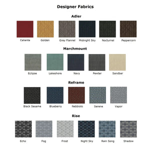 Siena Collection Reception Seating, 3-Seat Bench, Designer Fabric Upholstery, FREE SHIPPING