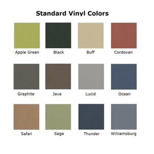 Fremont Collection Small Rectangular Table, Standard Vinyl Upholstery, FREESHIP