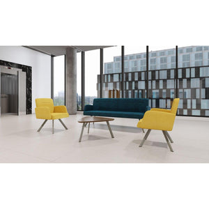 Willow Collection Reception Seating, 3 Seat Bench, Standard Vinyl Upholstery, FREE SHIPPING