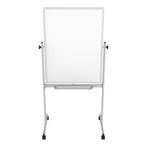 30"W x 40"H Mobile Double-Sided Magnetic Whiteboard