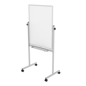 30"W x 40"H Mobile Double-Sided Magnetic Whiteboard