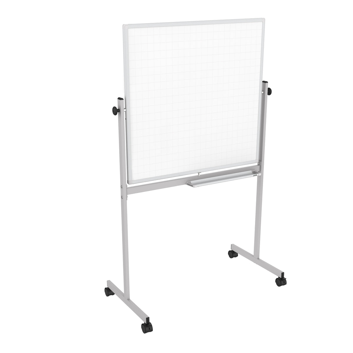 Mobile Double-Sided Magnetic Combination Ghost Grid/Whiteboard, 48" x 36"